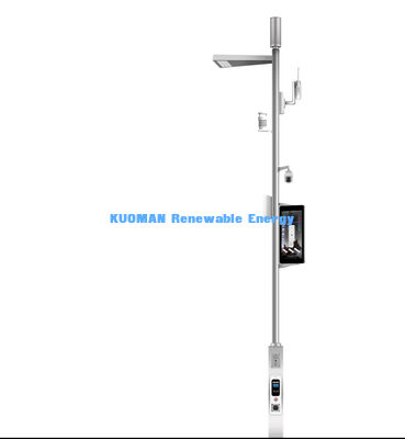 Village walk road Outdoor Smart City LED-straattandlamp met paalcamera