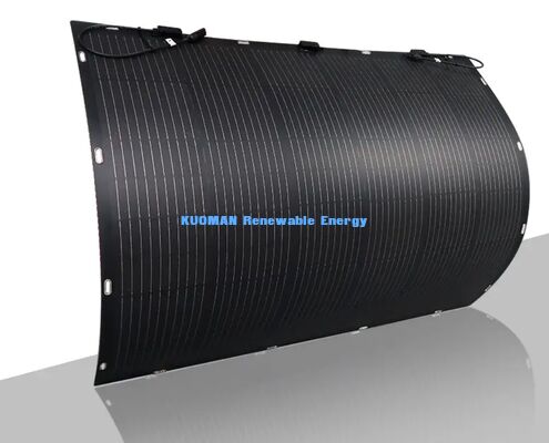 Buigbaar zonnepaneel – koolstofvezelontwerp voor gebruik in campers, boten en buiten het elektriciteitsnet