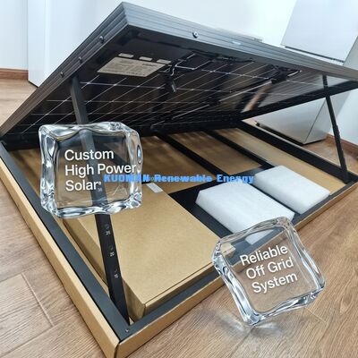 Hoogwaardig Zonnepaneel met Versterkt Aluminium Frame en IP65 Weerbestendigheid