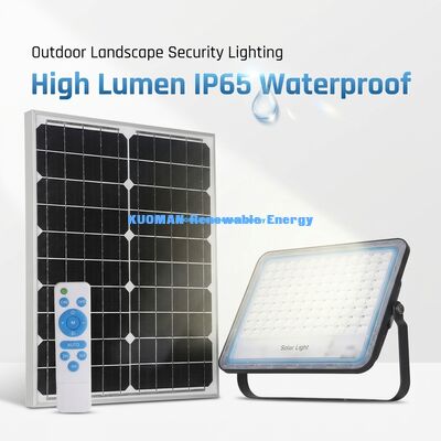 IP65 Waterdichte 15000LM Hoge Lumen Zonne-schijnwerper met Bewegingssensor voor Buitenbeveiliging