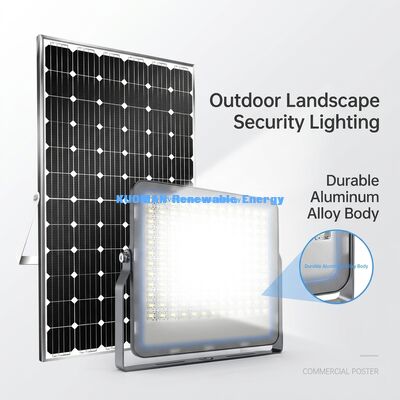 15000LM High Lumen IP65 Waterdicht Bewegingssensor Zonne-Lijst voor buitenlandverlichting