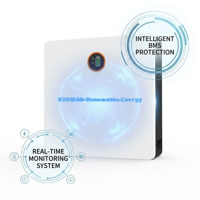 48V 100Ah lithiumbatterij voor thuis met intelligente BMS en klasse A-cellen voor betrouwbare energieopslag