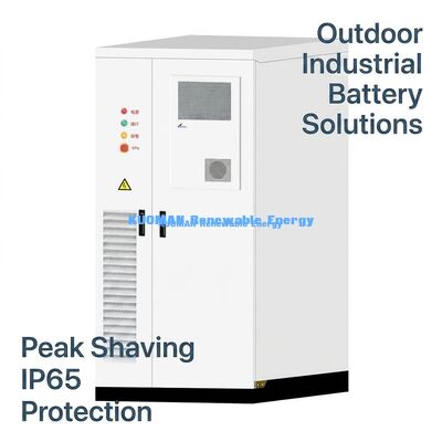 107Commerciële ESS-batterij met LiFePO4-technologie en schaalbaar systeem voor industriële energieopslag