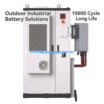 Commerciële energieopslag ESS-batterij met een capaciteit van 215 KWh voor piekscheren en IP65-bescherming