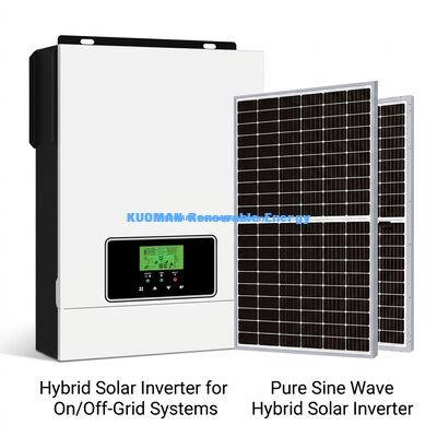 24V Off-Grid Omvormer met 80A MPPT Zonne-oplader App-bediening en Pure Sinusgolf Uitgang voor Thuis Zonne-energiesystemen