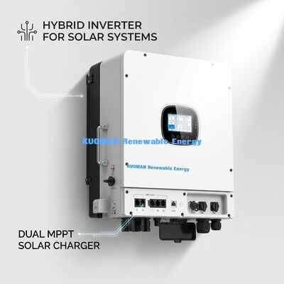 Smart 3-fase hybride omvormer met IP65-classificatie en 5-jarige garantie voor betrouwbaar stroombeheer