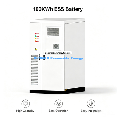 Robuust energieopslagsysteem LiFePO4 ESS van 100 kWh