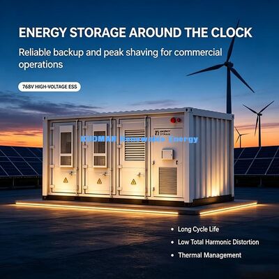Scalable High Voltage Energy Storage Container Global Commercial Energy Storage Projects