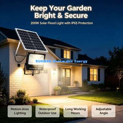 Energiebesparende Off-Grid Zonne Schijnwerper Geen Elektriciteitsrekening Tuinlamp