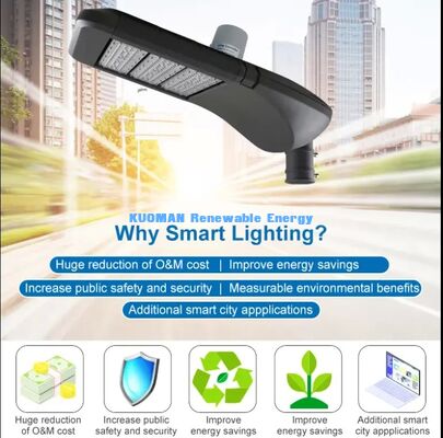 Multi-serie slimme LED straatverlichtingsarmaturen, LoRa IoT-besturing, aanpasbare gemeentelijke verlichting