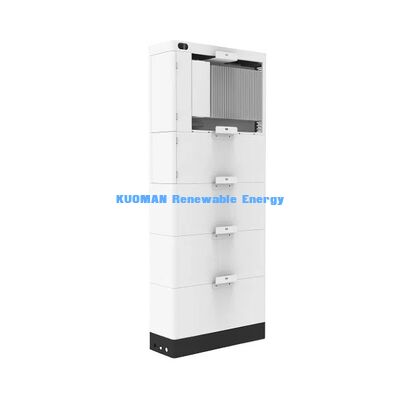 KM POWER Alles-in-één LiFePO4 Batterij 51.2V 400Ah Modulaire en Schaalbare Thuisbatterij Opslag met 6000 Cycli