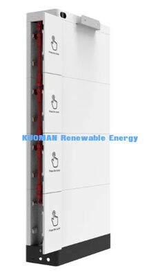 KM NEW POWER 51.2V 400Ah Stapelbare LiFePO4 Batterij met Real-time Monitoring voor Energieopslag Thuis