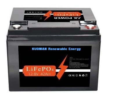 KM Nieuwe energiebatterij 12V 40Ah Lithiumbatterij Diepe cycli
