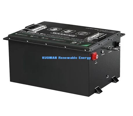 KM 36V -50-150Ah Aangepaste Golfkar LiFePO4 Batterij 8000 Cycli