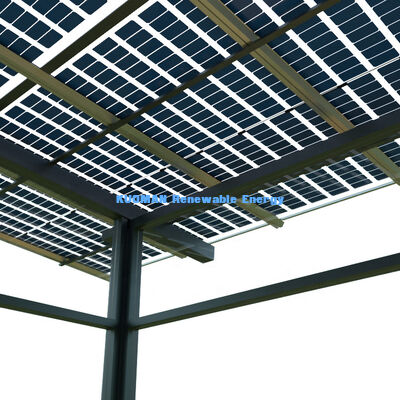 540W 550W Mono Perc zonnepaneel met 22% efficiëntie en frameless glas ontwerp
