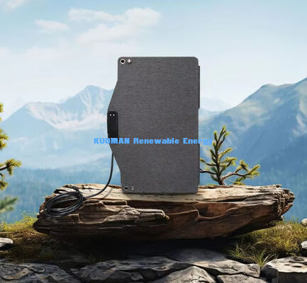 40W ETFE IP67 waterdicht draagbaar opvouwbaar zonnepaneeloplader met USB Type-C