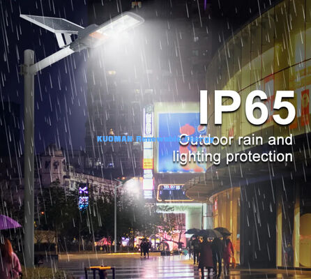 Hoge helderheid 180LM/W LED zonnelamp met monokristallijn paneel en IP65 waterdichtheid