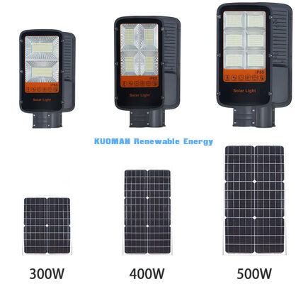 Hoge helderheid 180LM/W LED zonnelamp met monokristallijn paneel en IP65 waterdichtheid