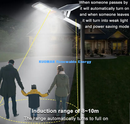 Hoogweg, wandelpaden Zonne-aangedreven straatverlichting Waterdicht Ip67 300w 400w 500w Led Solar Street Lamp