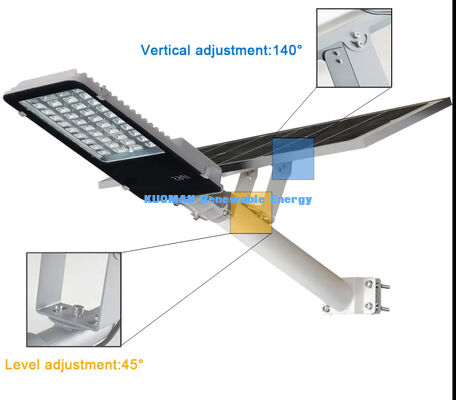 IP65 Waterdicht Zonne-LED Straatlantaarn 100-500W Aanpasbaar met 2700-6000K CCT voor Tuin- en Wegenverlichting