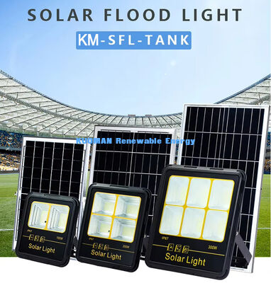Solar Flood Lights Waterdicht Buiten 200w 300w 400w Led Solar Garden Flood Light
