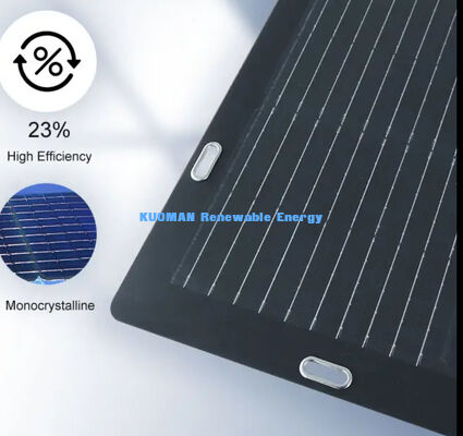 Lichte 100W flexibele ETFE zonnepaneel voor RV-reizen en outdoor-avonturen