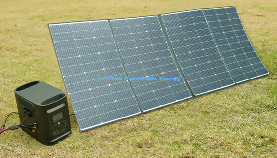 400W Opvouwbare IP68 Waterdichte Zonnepaneellader voor Buitenavonturen