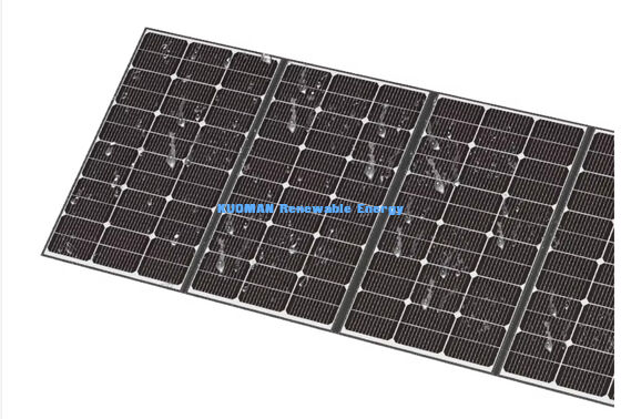 400W Draagbare Zonneoplader met IP68 Waterdichtheid en Verstelbare Kickstand voor Kamperen en Wandelen