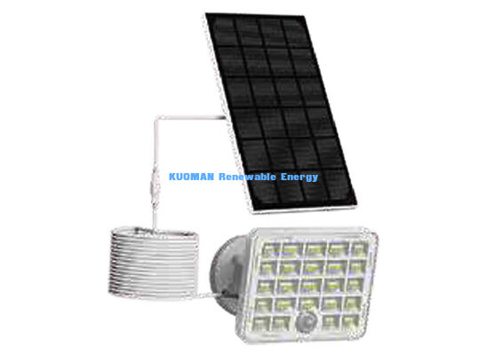 3W kleine zonne-sensor lamp zonnepaneel