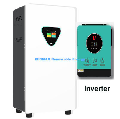 51.2V 300Ah Solar Hybrid LiFePO4 batterij systeem met 6000 cycli voor energieopslag thuis buiten het net