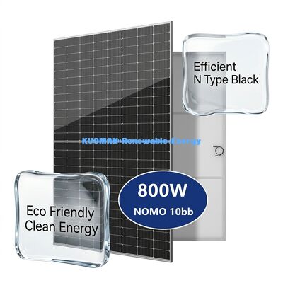 Op maat gemaakte 800W 48 Volt lage afbraak hoog efficiënt zonnepaneel fotovoltaïsch paneel