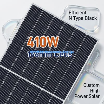 300W-400W Monokristallijn Zonnepaneel met Geanodiseerd Aluminium Frame voor Hoge Efficiëntie