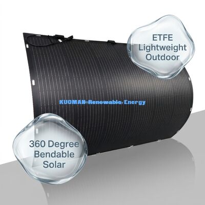 800W flexibel zonnepaneel met IP68 waterdicht en 360 graden buigbaar voor dak RV Marine