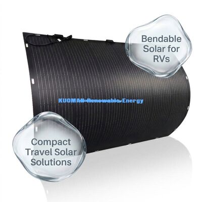 800W flexibel zonnepaneel met IP68 waterdicht en 360 graden buigbaar voor dak RV Marine