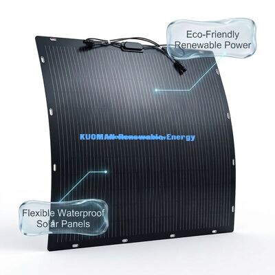 200W Bifacial Flexibel Zonnepaneel - Polykristallijn Silicium Zonnepaneel voor Hernieuwbare Schone Energie