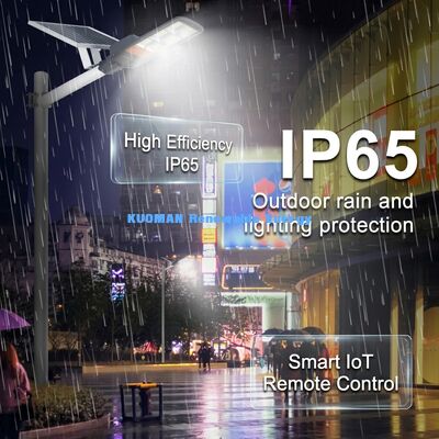 Hoge helderheid 180LM/W LED zonnelamp met monokristallijn paneel en IP65 waterdichtheid