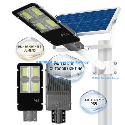 200W Zonne straatlantaarn met Pro MPPT en IP65 waterdicht voor buitenverlichting van wegen en tuinen