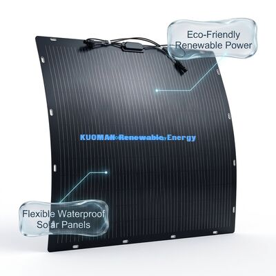 200W Bifacial Flexibel Zonnepaneel - Polykristallijn Silicium Zonnepaneel voor Hernieuwbare Schone Energie