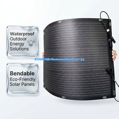 Lichte 100W flexibele ETFE zonnepaneel voor RV-reizen en outdoor-avonturen