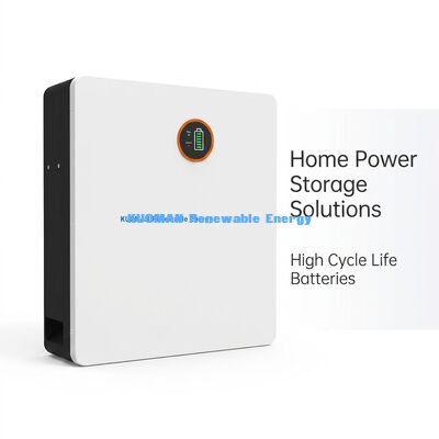 Super dunne 48V 100Ah lithium-ion batterij opslag met 10 jaar garantie en real-time monitoring voor thuis stroom