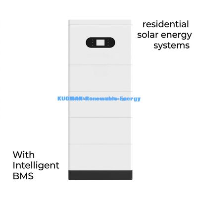 KM POWER Alles-in-één LiFePO4 Batterij 51.2V 400Ah Modulaire en Schaalbare Thuisbatterij Opslag met 6000 Cycli