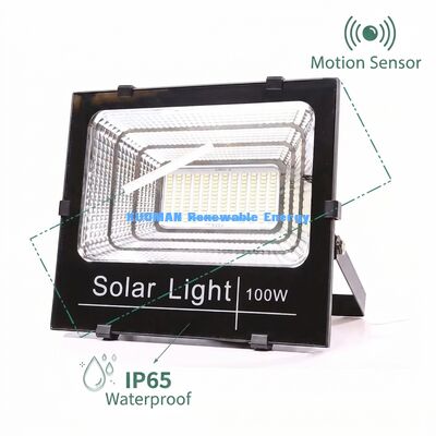 Hoge Lumen Output Zonne-schijnwerper met IP65 Waterdichtheid en Afstandsbediening Optie voor Buitenverlichting