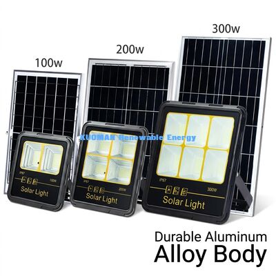 300W LED-zonneverlichting IP65 waterdicht 15000LM High Lumen met aluminium legering lichaam voor buitenverlichting