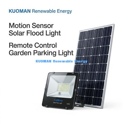 15000LM High Lumen IP65 Waterdicht Bewegingssensor Zonne-Lijst voor buitenlandverlichting