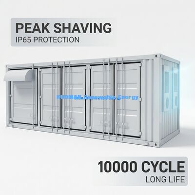 IP54, commercieel ESS met geavanceerd BMS en thermisch beheer voor industriële batterijopslag