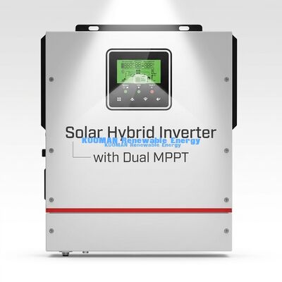 Off-Grid Zonne-omvormer met MPPT Zonne-oplader, Pure Sinusgolf Uitgang, en App Controle voor Thuisback-up