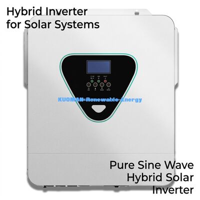 Betrouwbare 11 kW hybride zonne-inverter met zuivere sinusgolf-uitgang en dubbele MPPT voor back-up-energie