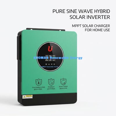 Hoogrendement 4.2KW/6.2KW Eenfasige Hybride Zonne-omvormer voor Thuis en Grid Tie Systemen