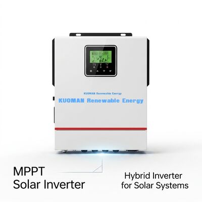 Off-Grid Zonne-omvormer met MPPT Zonne-oplader, Pure Sinusgolf Uitgang, en App Controle voor Thuisback-up
