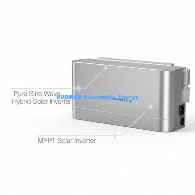 Betrouwbare 11 kW hybride zonne-inverter met zuivere sinusgolf-uitgang en dubbele MPPT voor back-up-energie